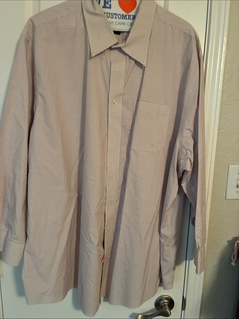 Brooks Brothers Pink Micro-Check Dress Shirt